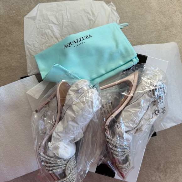 AQUAZZURA Gatsby 105 Slingback Bridal Heel - Picture 4 of 7